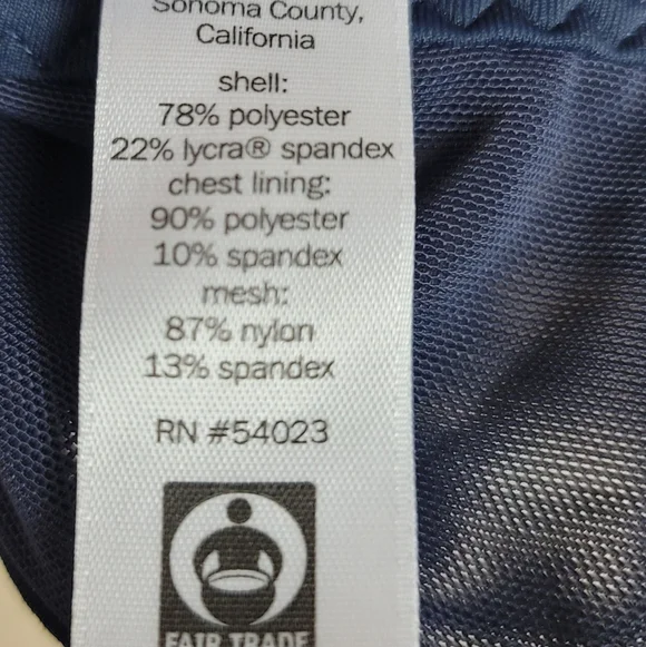 Athleta Max Out Chi Woman's Bra blue Sz XXS - Picture 8 of 8